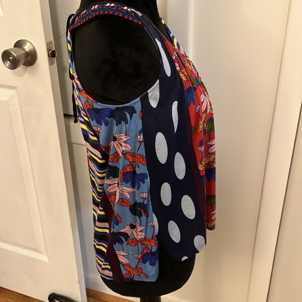 Anthropologie One September Multi Pattern Tank, S… - image 7